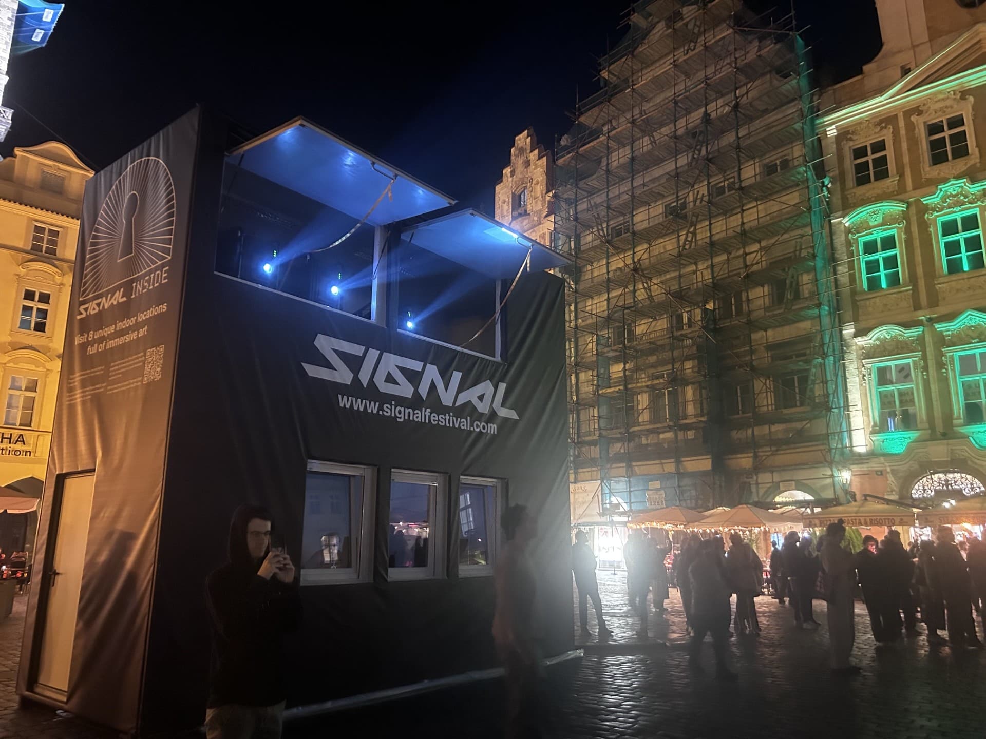 Panasonic en Signal Festival 2026: proyección y arte digital inmersivo 3 Panasonic en Signal Festival: videomapping 4K con PT-RQ45 y HIVE