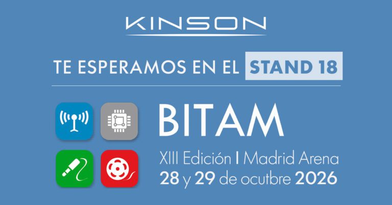 KINSON en BITAM Show 2026 con iluminación IP65 para exterior y cabezas móviles PROLIGHT