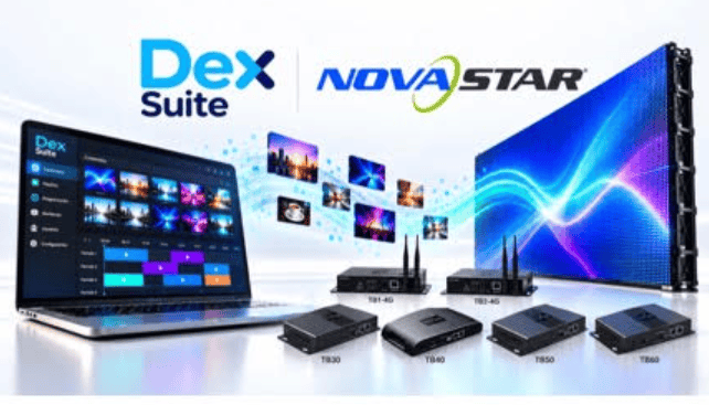 SIA Interactive integra DEX Suite con las controladoras Novastar Taurus 2 SIA Interactive integra DEX Suite con las controladoras Novastar Taurus
