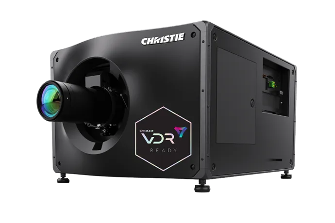 Christie llevará su proyección láser RGB y tecnología VDR a AIMC 2026 2 Proyector de cine láser RGB puro Christie con el distintivo VDR Ready