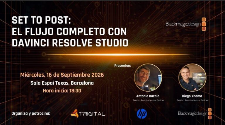 DaVinci Resolve 21 y Colorfront en Barcelona durante Set to Post